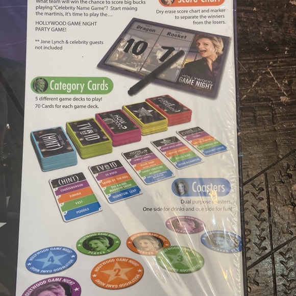 Hollywood Game Night Party Game NEW unopened - Picture 3 of 3